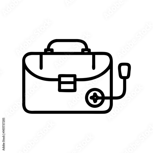 Icon of a doctorchest / first aid kit