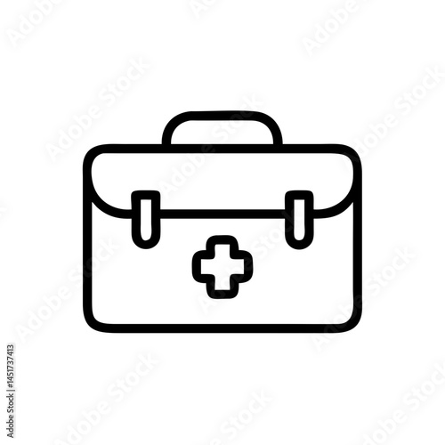 Icon of a doctorchest / first aid kit