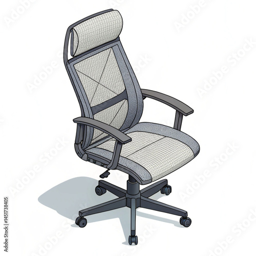 office chair isolated