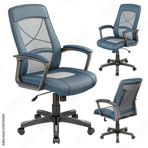 black office chair