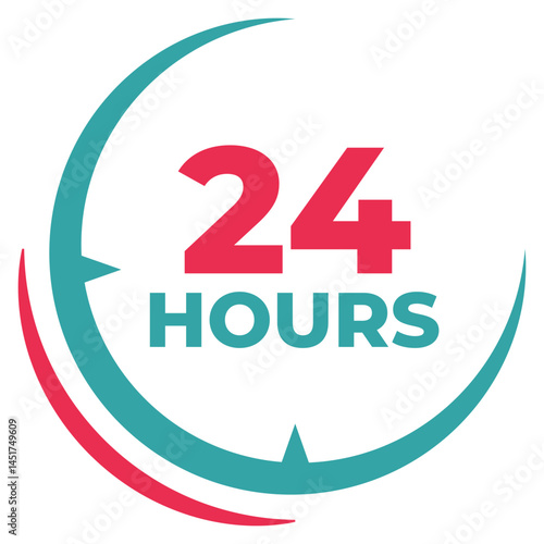 24 Hours Icon