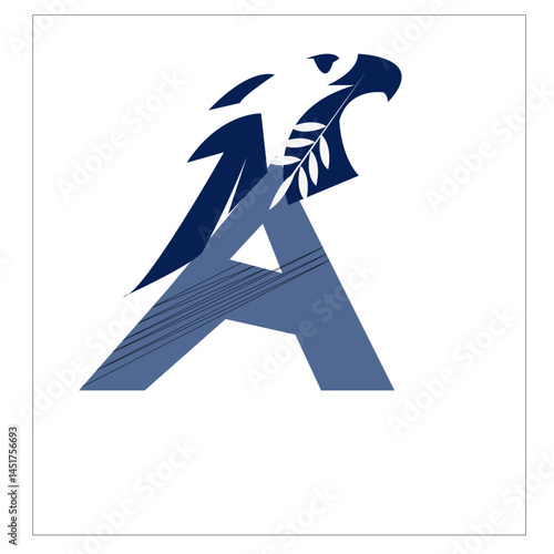 a letter logo, power, uniqueness, trust, strong