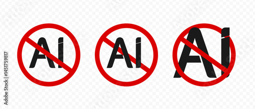 No Ai. Not allowed ai. Ban and prohibited. Neural network