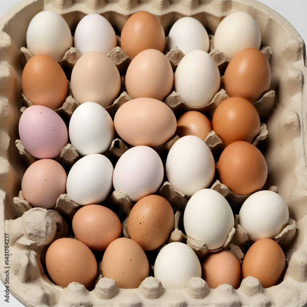 eggs in a carton eggs in a carton