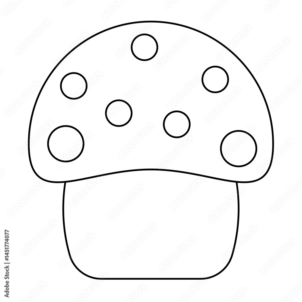 Fototapeta premium porcini icon 