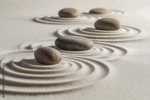 Zen Peaceful Mind Background – Calm and Tranquil Design