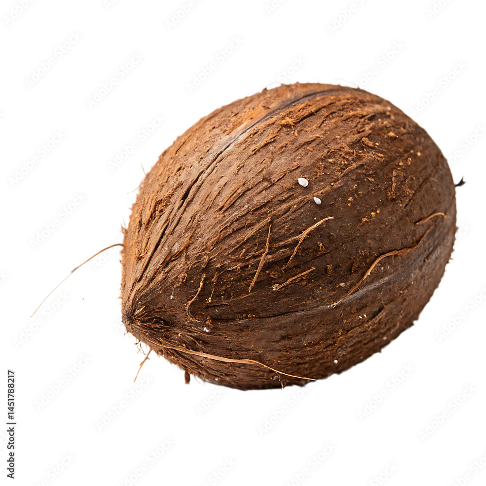 Coconut isolated on a transparent background Coconut isolated on a transparent background