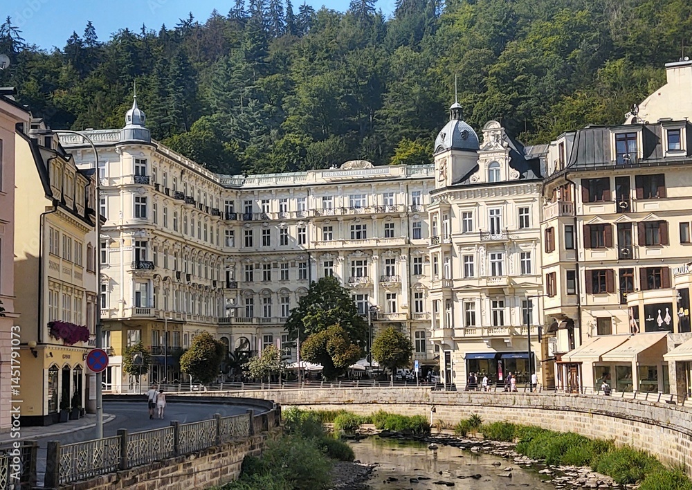 Obraz premium Grand Hotel, Karlov Vivary