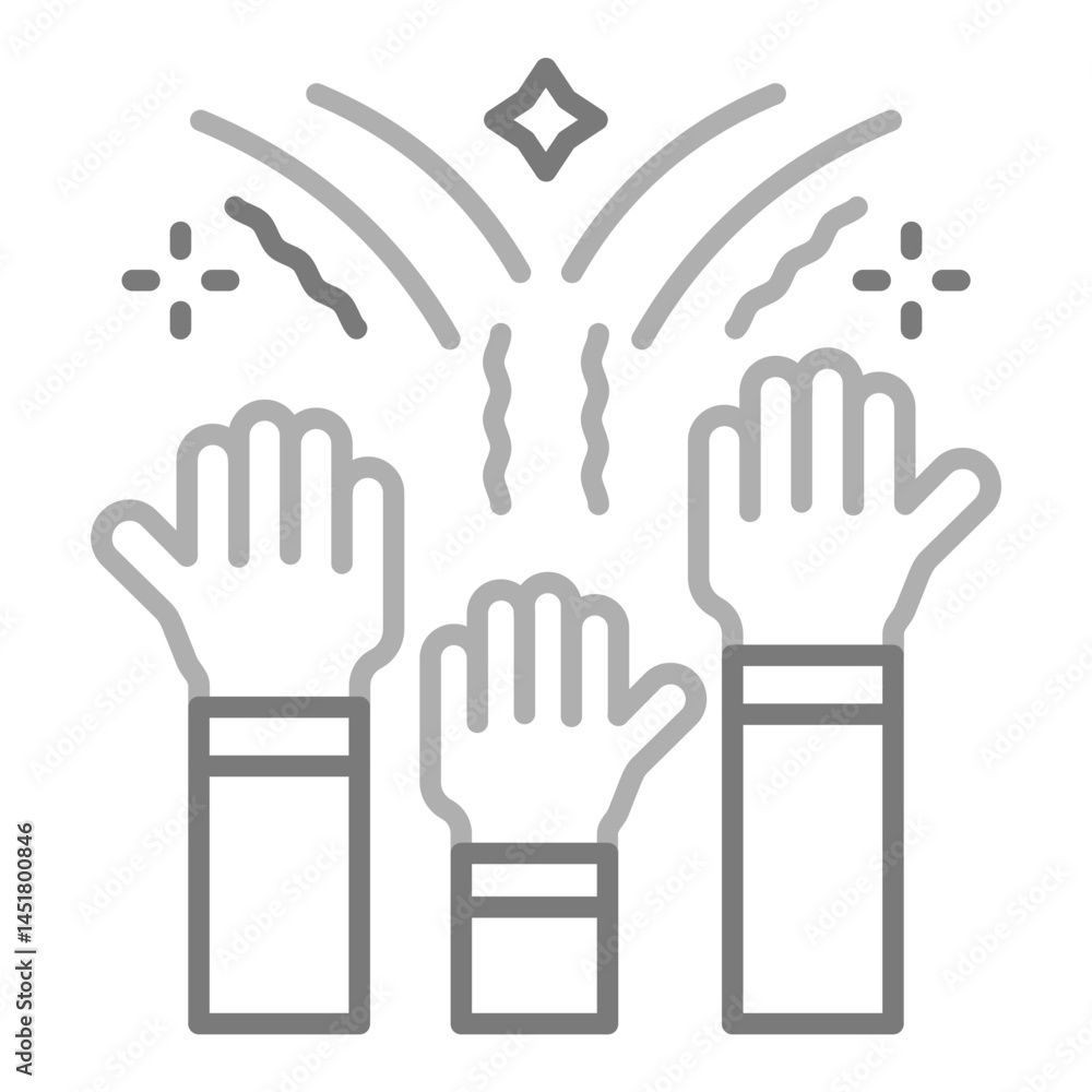 Obraz premium Celebration Icon