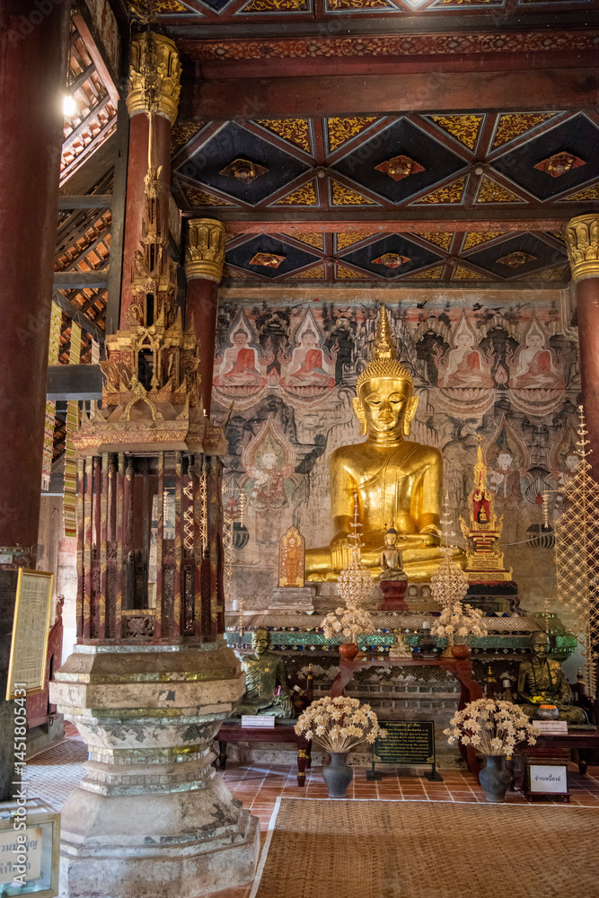 Fototapeta premium THAILAND NAN WANGPHA WAT NONG BUA