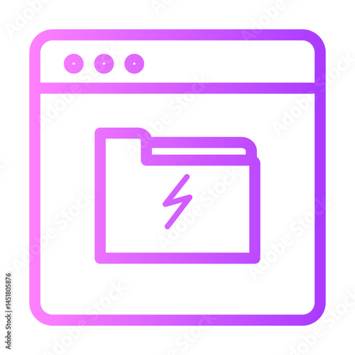 cache gradient icon