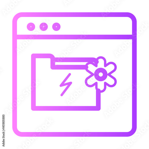 cache gradient icon