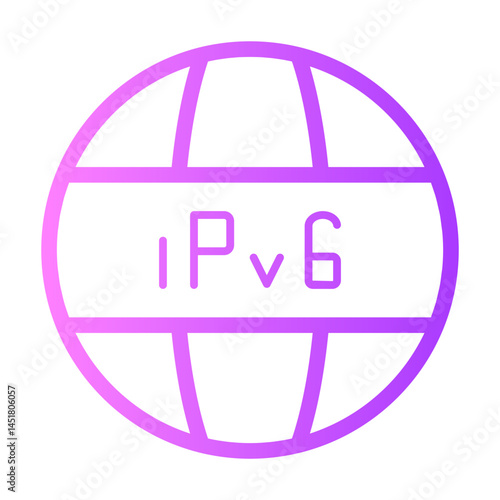 internet protocol gradient icon