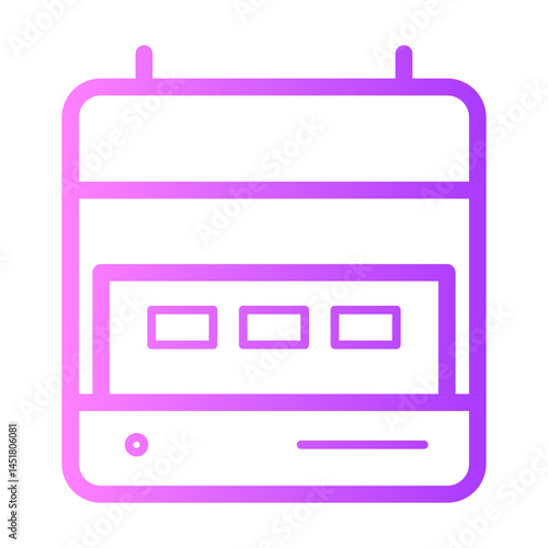 server uptime gradient icon
