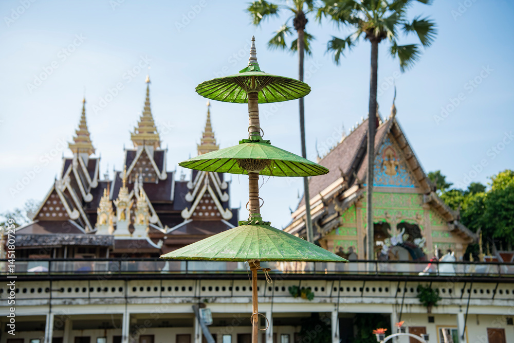 Fototapeta premium THAILAND NAN WANGPHA WAT KONG