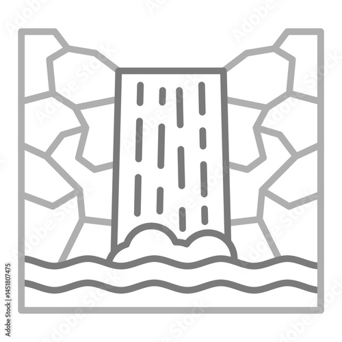 Waterfall Icon