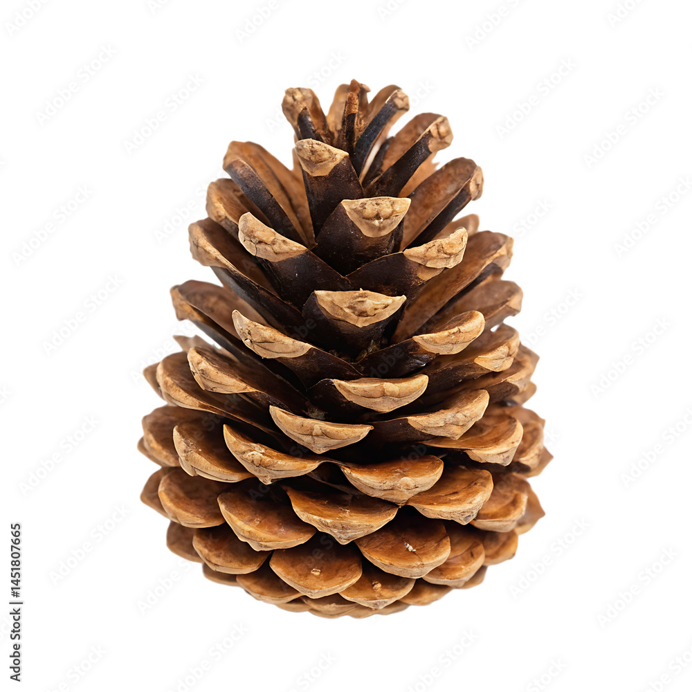 Pinecone isolated on a transparent background Pinecone isolated on a transparent background