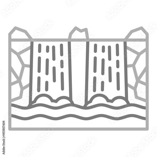 Waterfall Icon