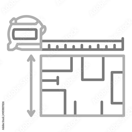 Measuring tool Icon