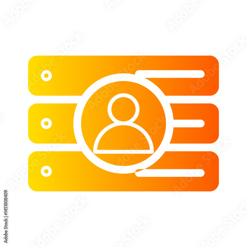 access control gradient icon