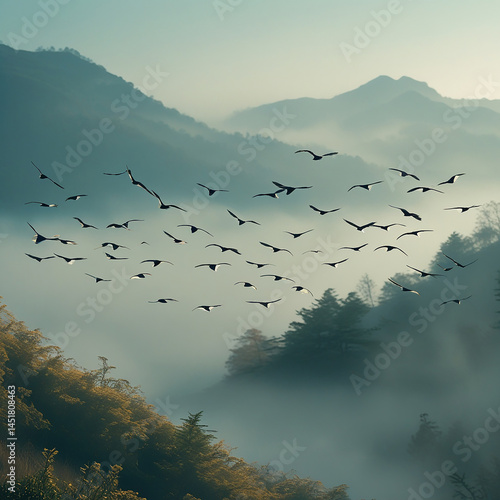 flock of seagulls