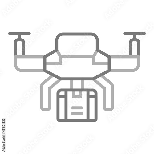 Drone delivery Icon