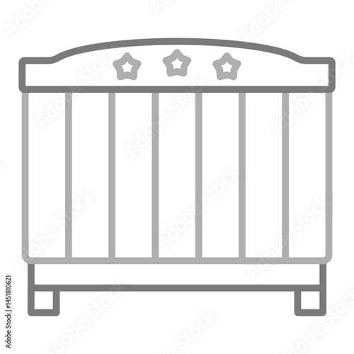 Baby crib Icon