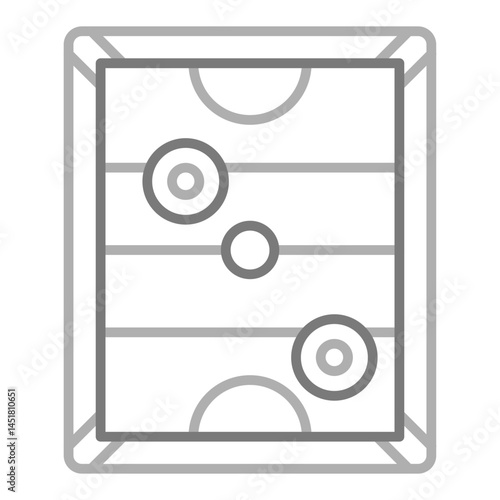 Air hockey Icon