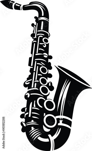 Bass Clarinet Silhouette Symbol