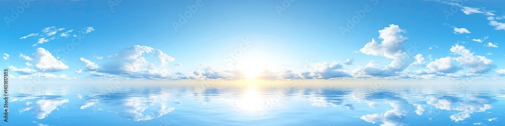 Serene Sunrise over Calm Water Serene Sunrise over Calm Water