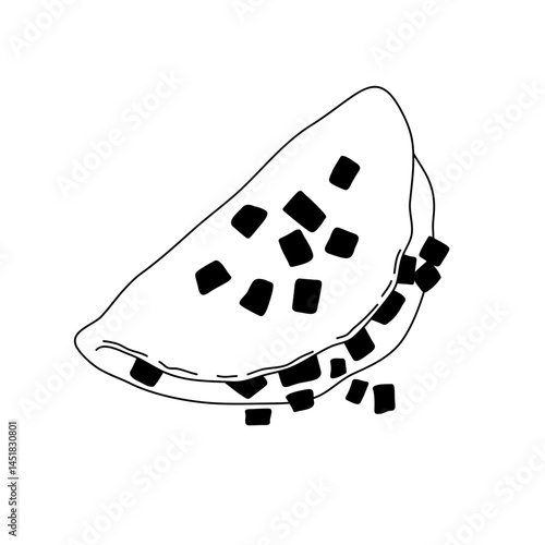one line omelette