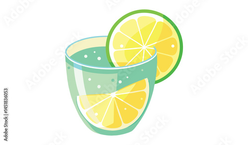 lemon juice and lime