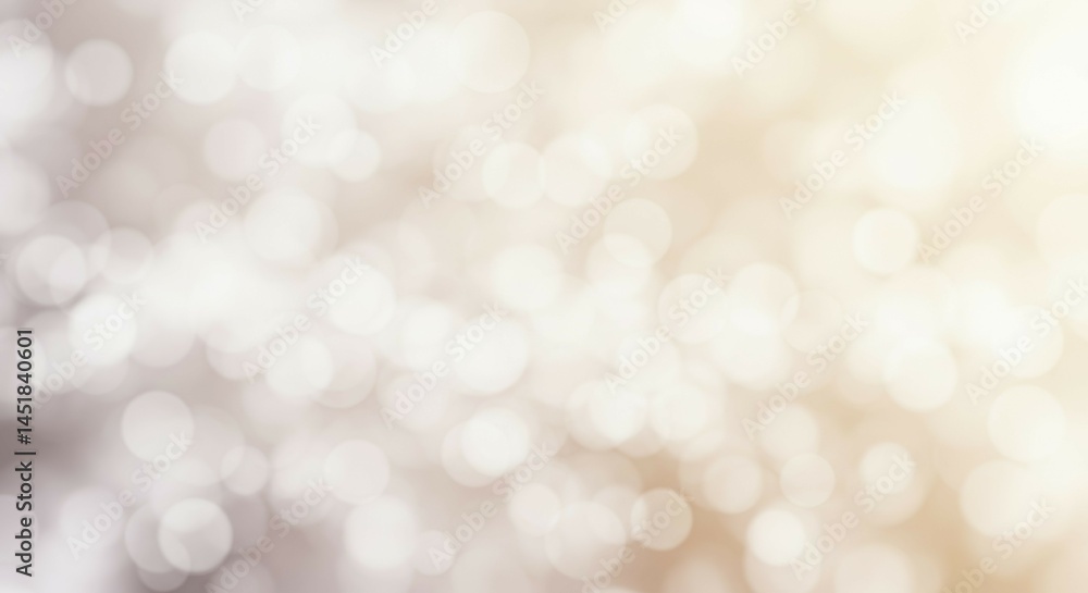Fototapeta premium Abstract Bokeh Light Background with Soft Glowing Circles