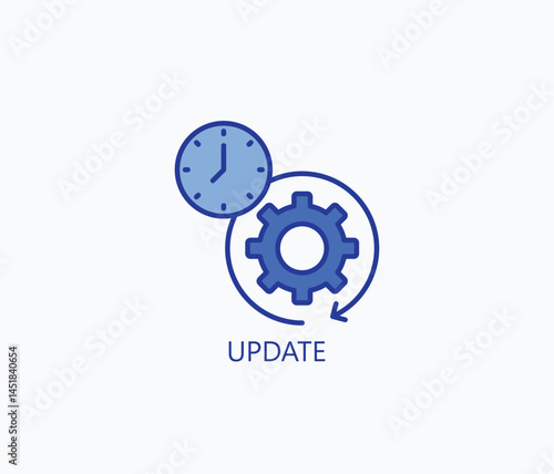 Update Icon Or Logo Isolated Illustration