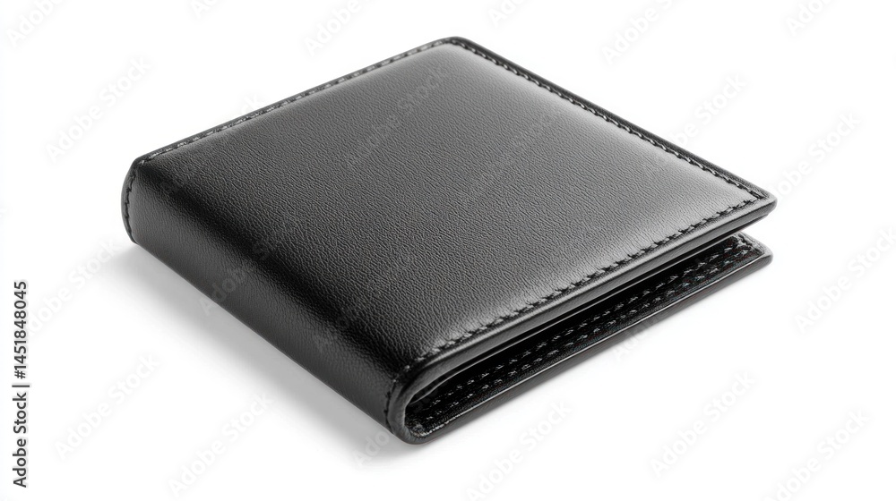 Black leather wallet (1) Black leather wallet (1)