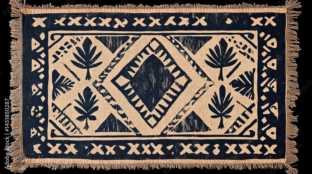 Samoan tapa cloth design, traditional geometric patterns celebrating Pacific heritage, ideal for cultural and travel design themes Samoan tapa cloth design, traditional geometric patterns celebrating Pacific heritage, ideal for cultural and travel design themes