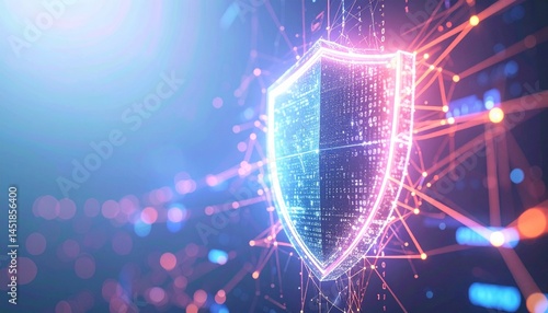 The shield stands as a beacon of digital trust.  