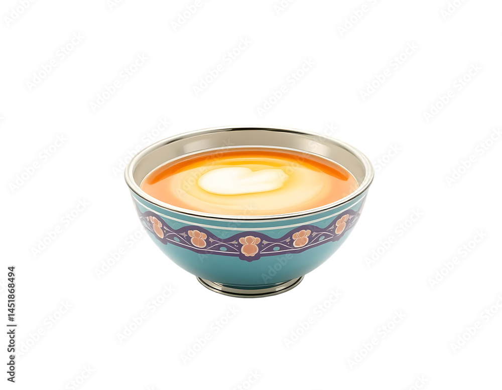 A Bowl of Creamy Soup A Bowl of Creamy Soup
