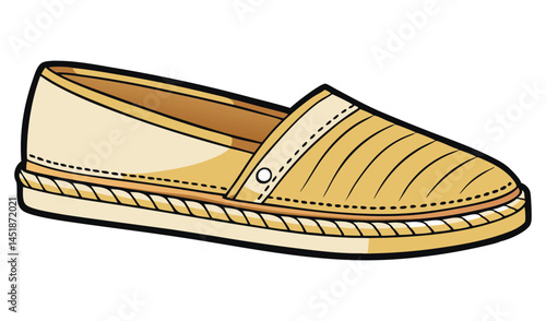 hand drawn vector illustration of a shoe