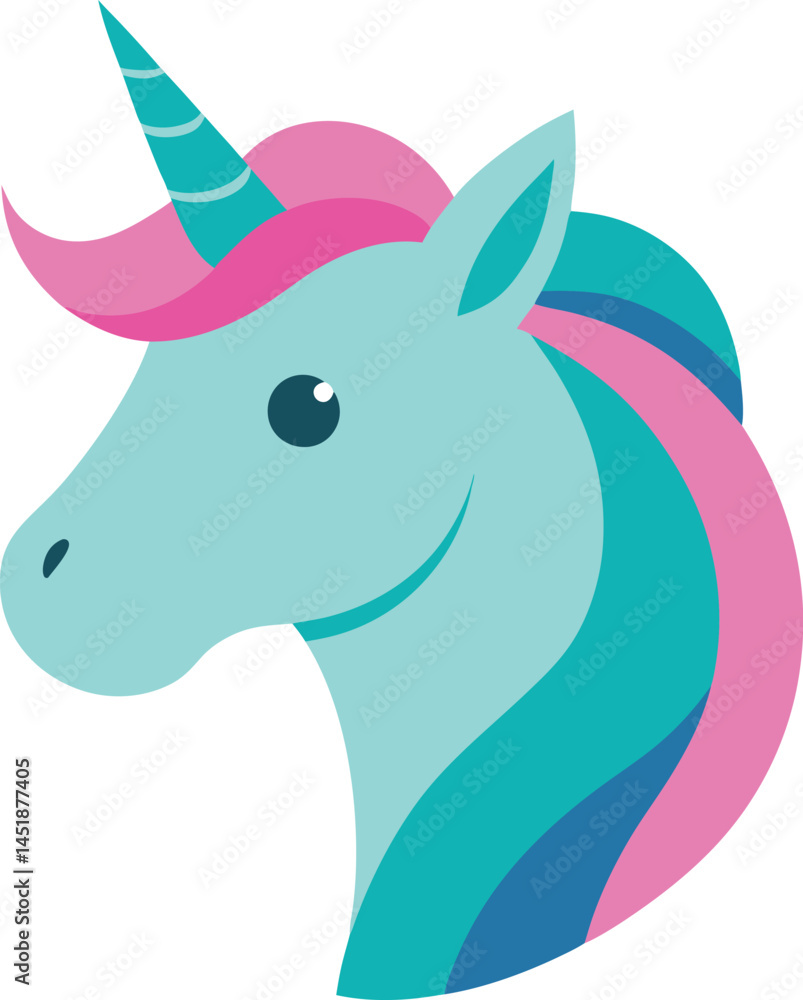 Unicorn icon vector illustration Unicorn icon vector illustration