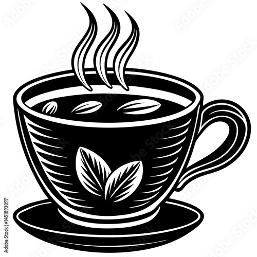 cup of hot coffee