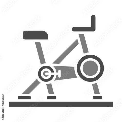 Stationary bicycle Icon