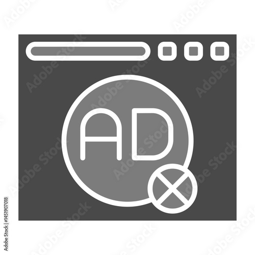 Ad blocker Icon