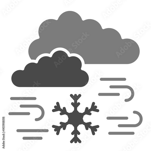 Cold breeze Icon