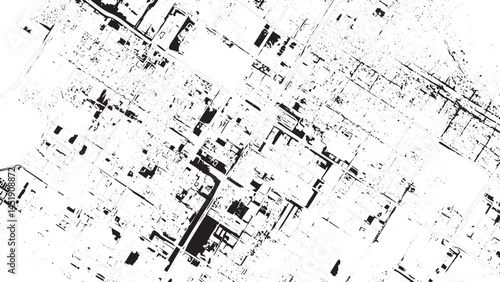 with grunge texture in dot style. Abstract vector illustration of a country map, Hong Kong or Hongkong dotted map with grunge texture in dot style. Abstract vector illustration