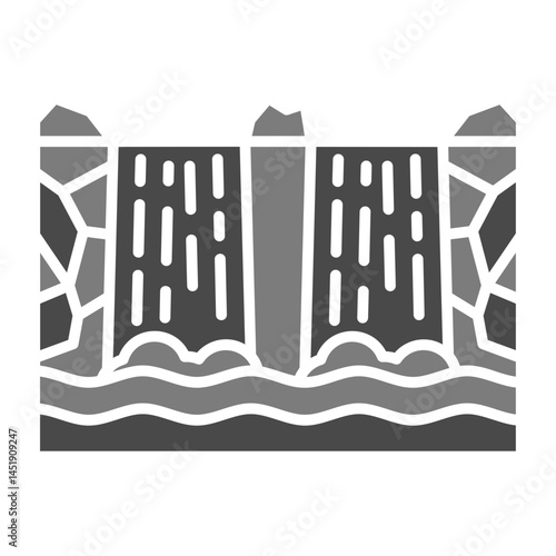 Waterfall Icon