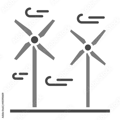 Wind turbine Icon