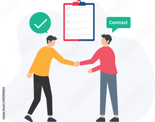 Business agreement or contractual arrangement, legal contract or formal agreement, mutual understanding or binding commitment, partnership agreement or joint venture, service contract or employment ag