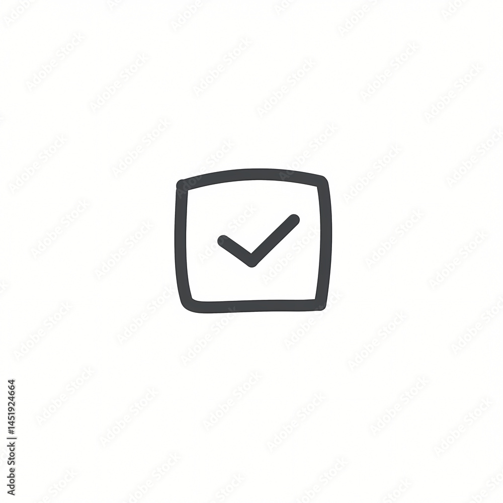 vector sketch illustration of check list icon vector sketch illustration of check list icon