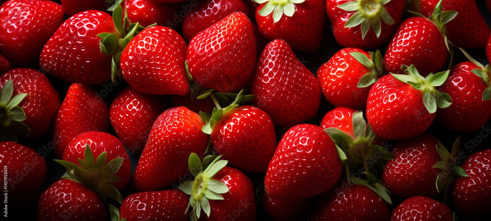 strawberries on a market strawberries on a market